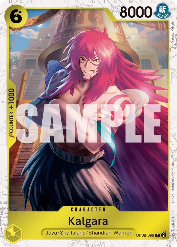 Kalgara OP08-099 (Premium Booster -The Best- Vol. 2) - Pirate Foil