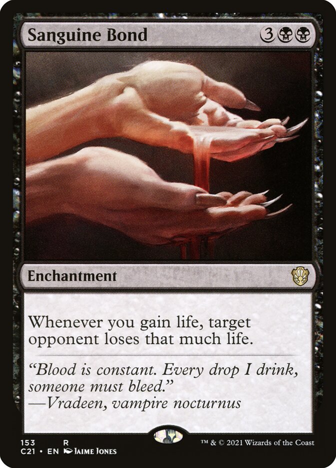 Sanguine Bond 153 (Commander 2021)