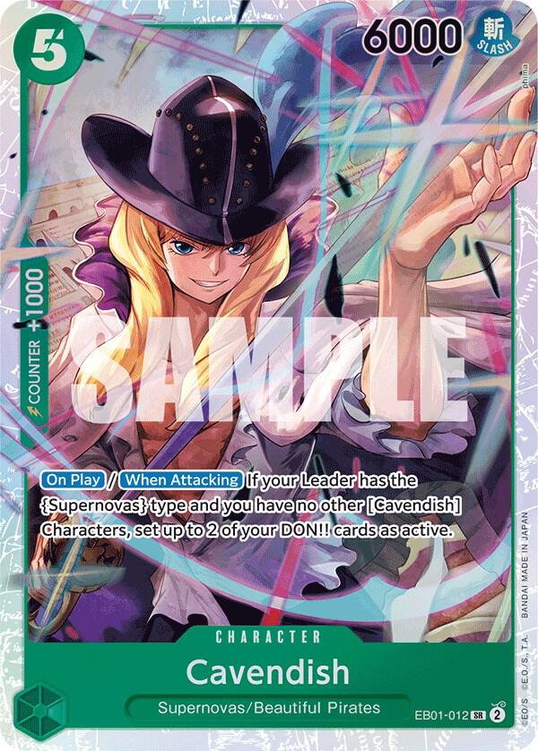 Cavendish EB01-012 (Extra Booster: Memorial Collection) - Foil