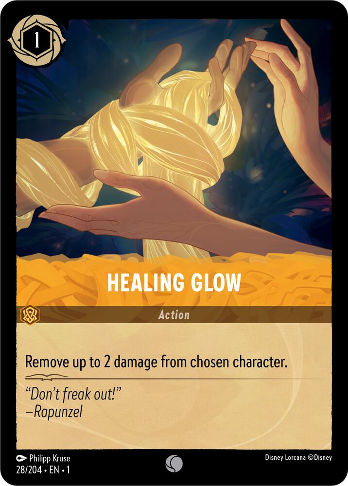 Healing Glow 28/204 (The First Chapter) - Cold Foil