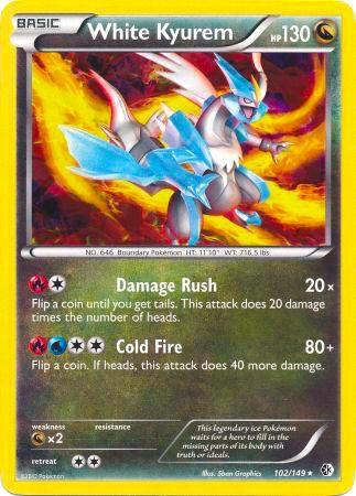 White Kyurem 102/149 (Deck Exclusives) - Holofoil