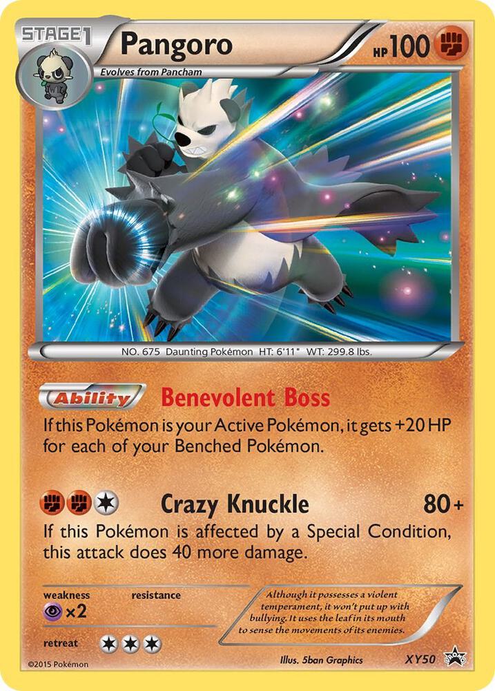 Pangoro XY50 (XY Promos) - Holofoil