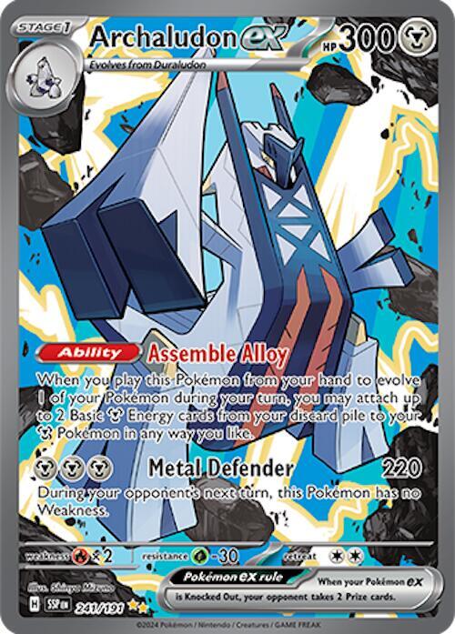 Archaludon ex 241/191 (SV08: Surging Sparks) - Holofoil
