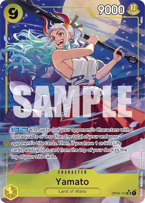 Yamato OP04-112 (Premium Booster -The Best-) - Alternate Art Foil
