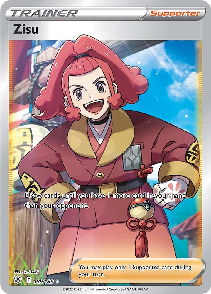 Zisu 189/189 (SWSH10: Astral Radiance) - Holofoil