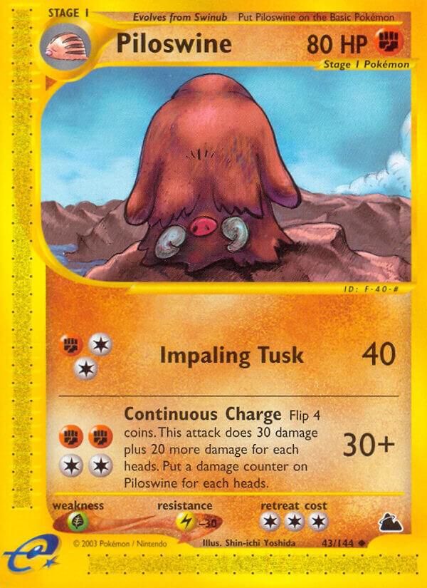 Piloswine 043/144 (Skyridge)