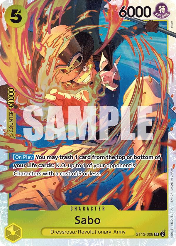 Sabo ST13-008 (Ultra Deck: The Three Brothers) - Foil