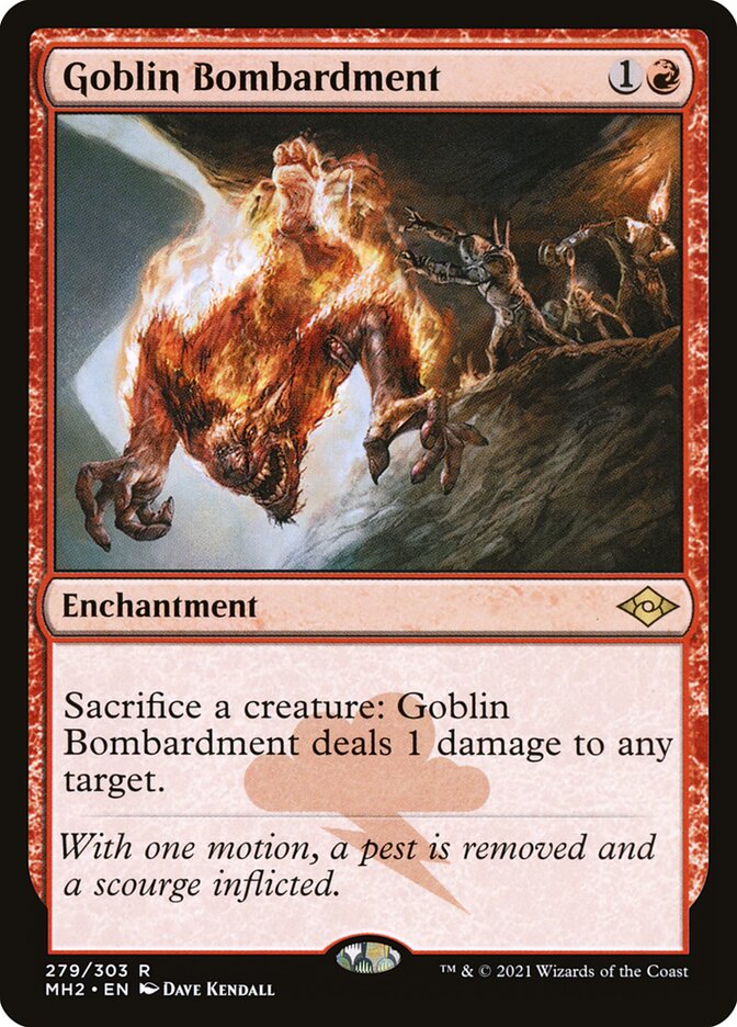 Goblin Bombardment 279 (Modern Horizons 2)
