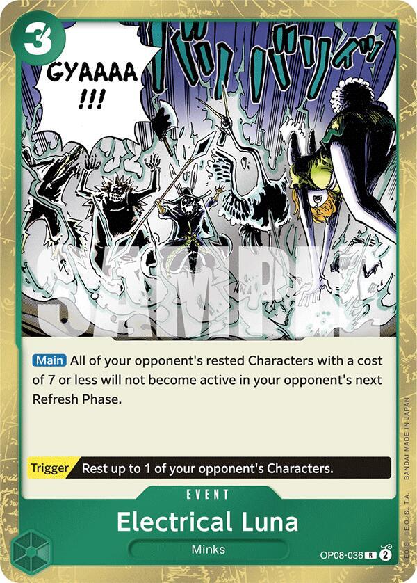 Electrical Luna OP08-036 (Two Legends) - Foil