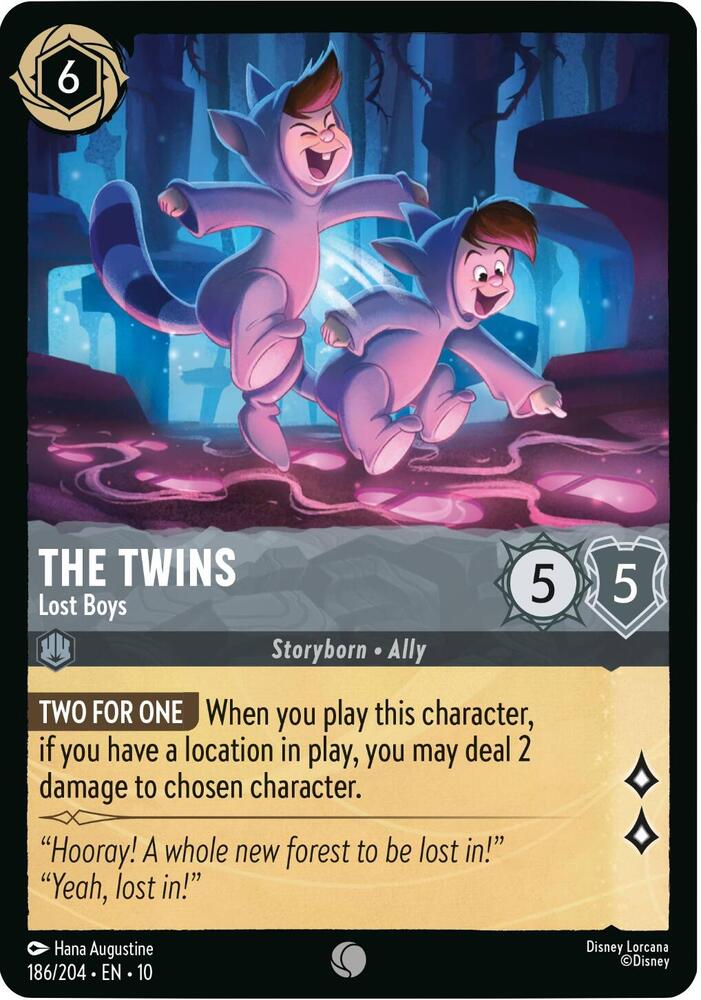 The Twins, Lost Boys 186/204 (Whispers in the Well)
