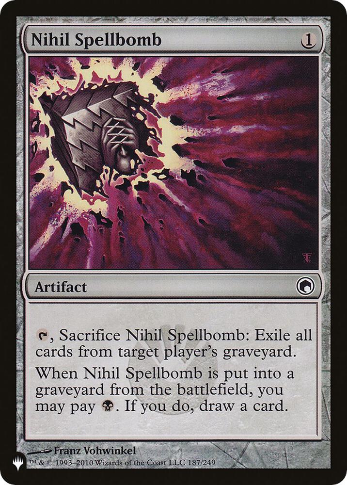 Nihil Spellbomb SOM-187/5075 (The List Reprints)