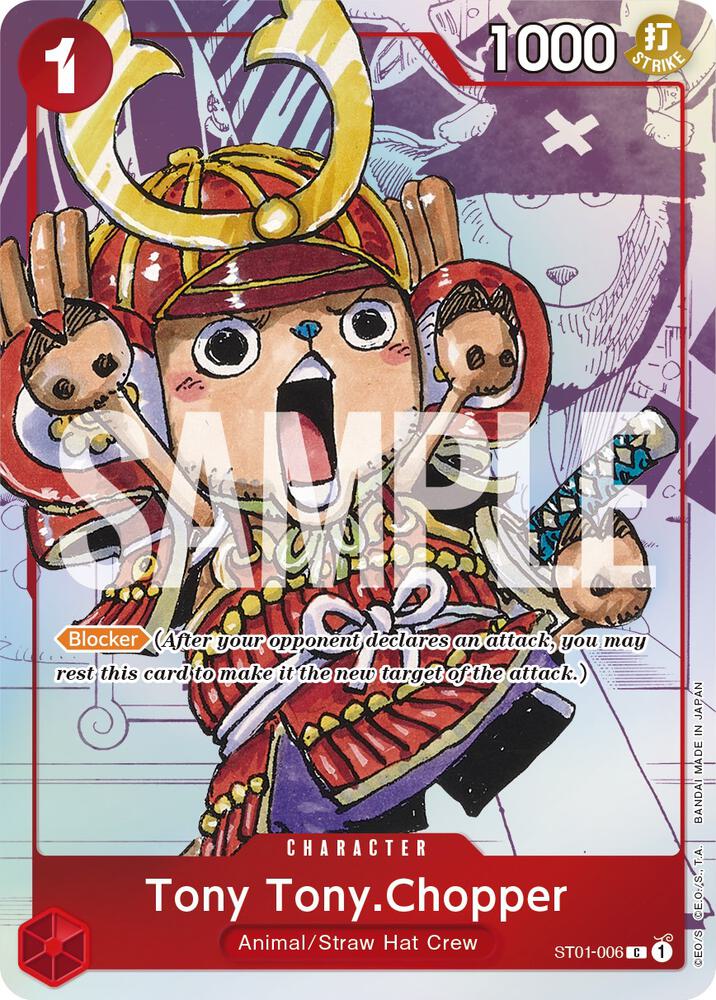 Tony Tony.Chopper (PCC 25th) ST01-006 (One Piece Promotion Cards) - Alternate Art Foil