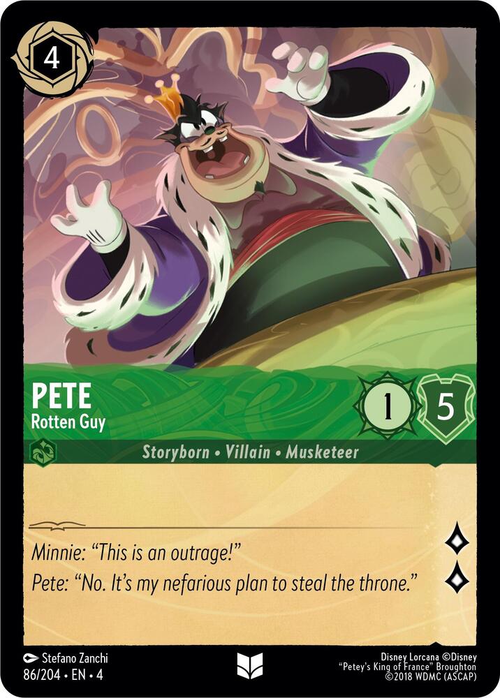 Pete, Rotten Guy 86/204 (Ursula's Return)