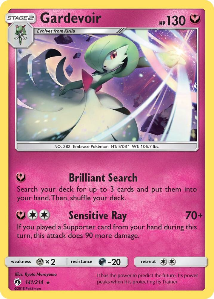 Gardevoir 141/214 (SM - Lost Thunder) - Holofoil