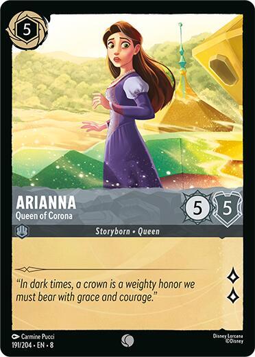 Arianna, Queen of Corona 191/204 (Reign of Jafar)