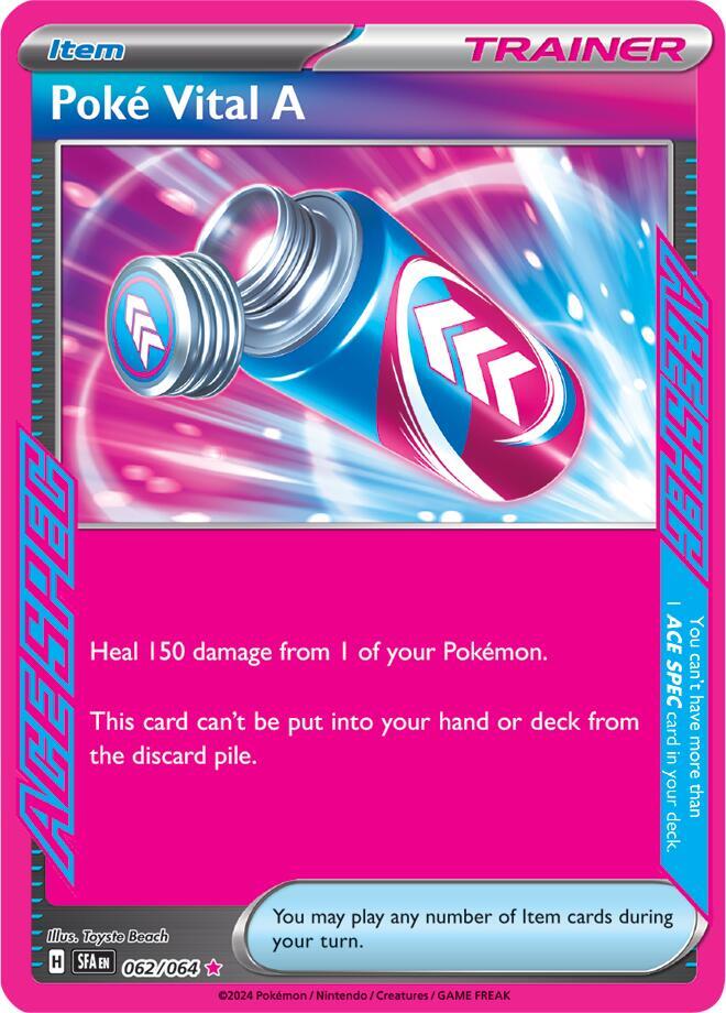 Poke Vital A 062/064 (SV: Shrouded Fable) - Holofoil