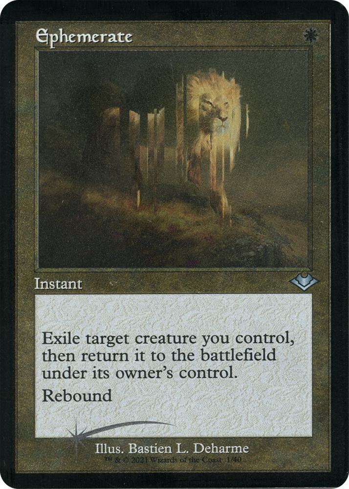 Ephemerate 1 (Modern Horizons) - Retro Etched Foil