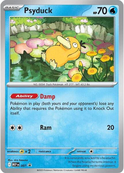 Psyduck 007 (ME: Mega Evolution Promo) - Holofoil