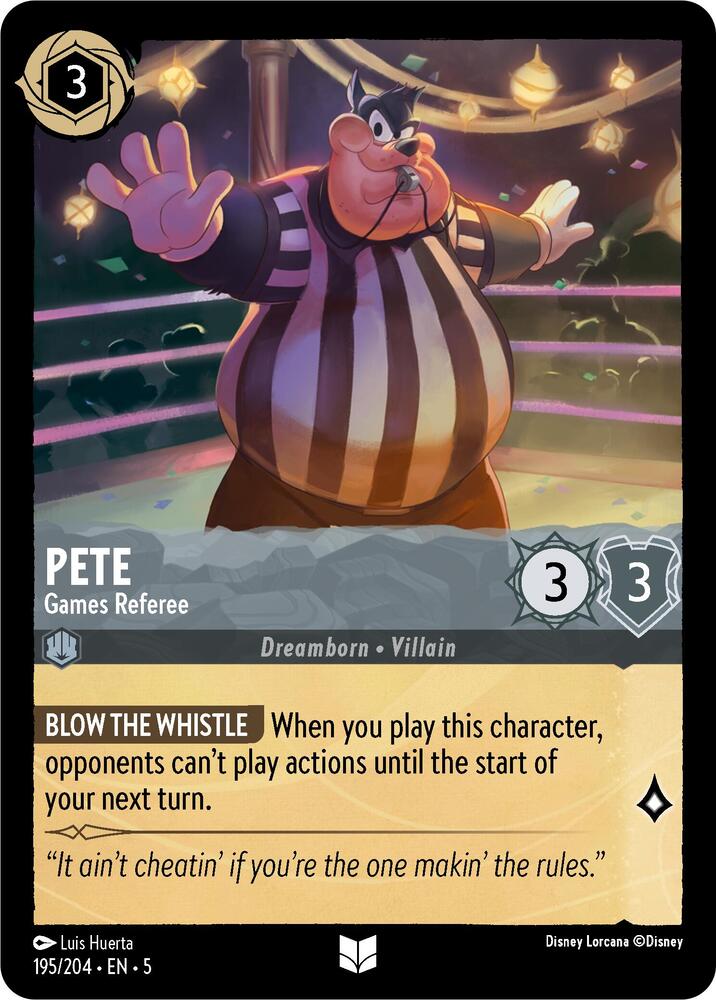 Pete, Games Referee 195/204 (Shimmering Skies)