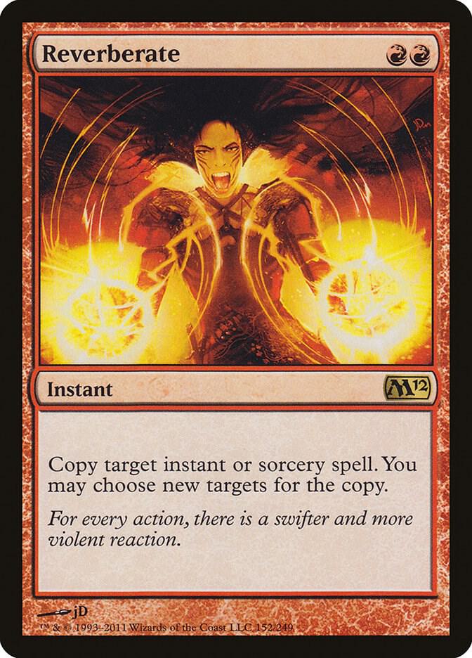 Reverberate 152/249 (Magic 2012 (M12))