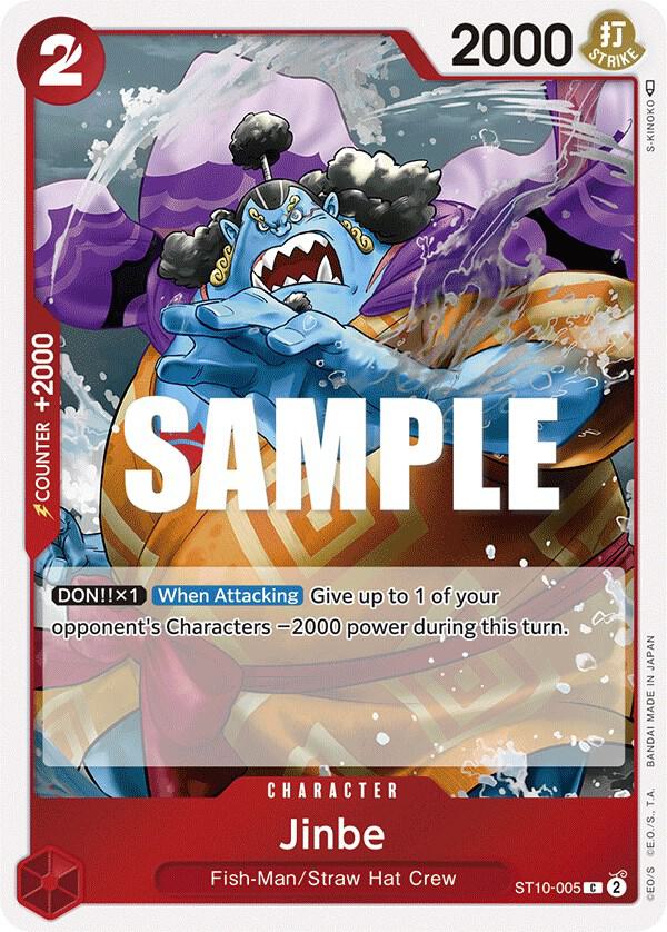 Jinbe ST10-005 (Ultra Deck: The Three Captains) - Foil
