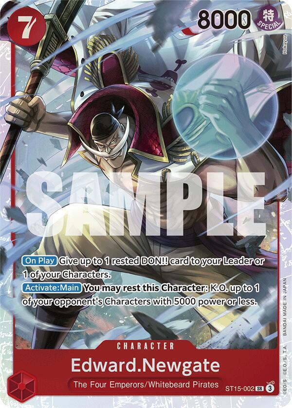 Edward.Newgate ST15-002 (Starter Deck 15: RED Edward.Newgate) - Foil