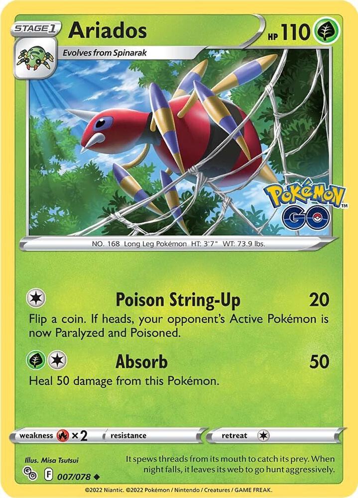 Ariados 007/078 (Pokemon GO)