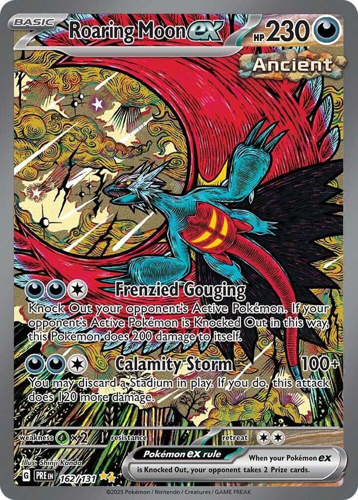 Roaring Moon ex 162/131 (SV: Prismatic Evolutions) - Holofoil