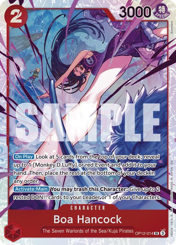 Boa Hancock OP12-014 (Legacy of the Master) - Foil