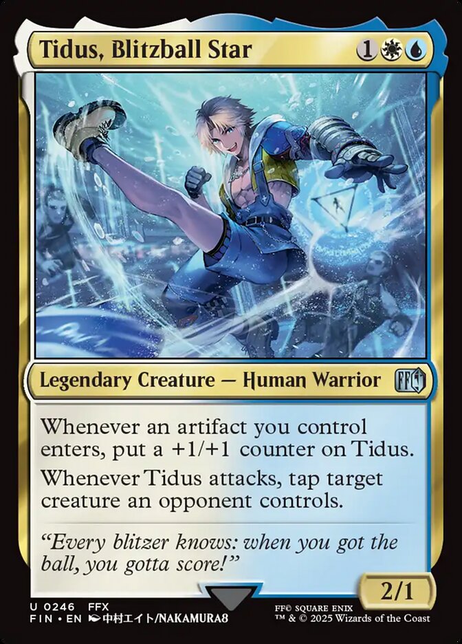Tidus, Blitzball Star 246 (FINAL FANTASY)