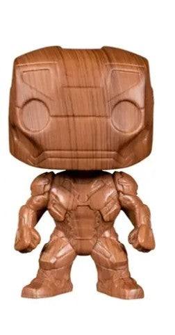 Iron Man (Wood Deco) #674 Marvel Special Edition Bobble Head Pop Vinyl Figure Funko