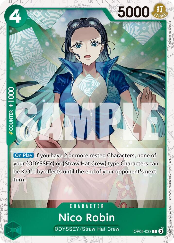 Nico Robin OP09-033 (Premium Booster -The Best- Vol. 2) - Pirate Foil