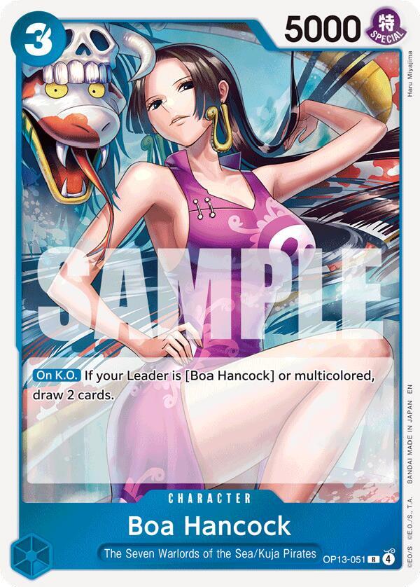 Boa Hancock OP13-051 (Carrying On His Will) - Foil