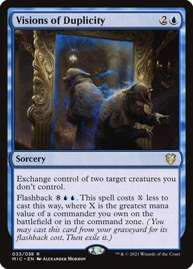 Visions of Duplicity 33/38 (Commander: Innistrad: Midnight Hunt)