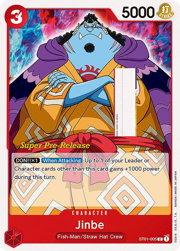 Jinbe ST01-005 (Super Pre-Release Starter Deck 1: Straw Hat Crew)