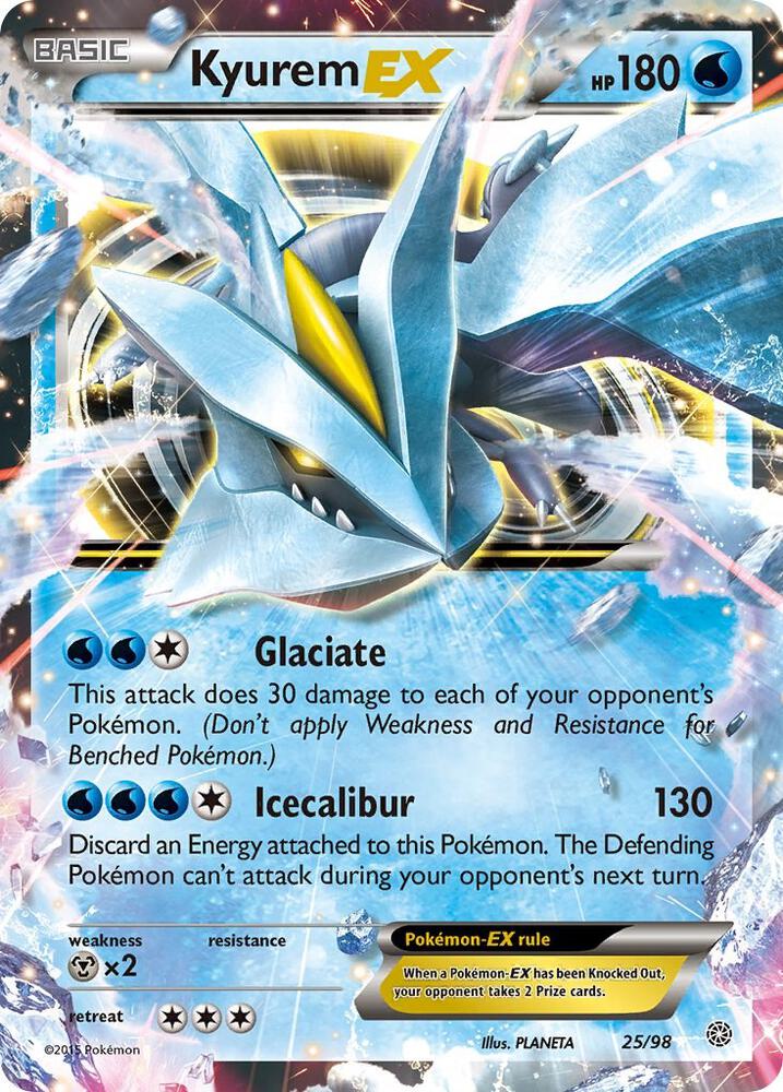 Kyurem EX 25/98 (XY - Ancient Origins) - Holofoil