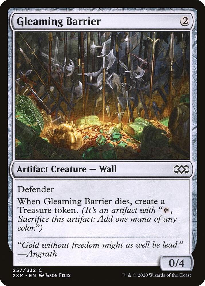Gleaming Barrier 257/332 (Double Masters)