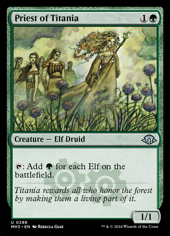 Priest of Titania 286/319 (Modern Horizons 3)