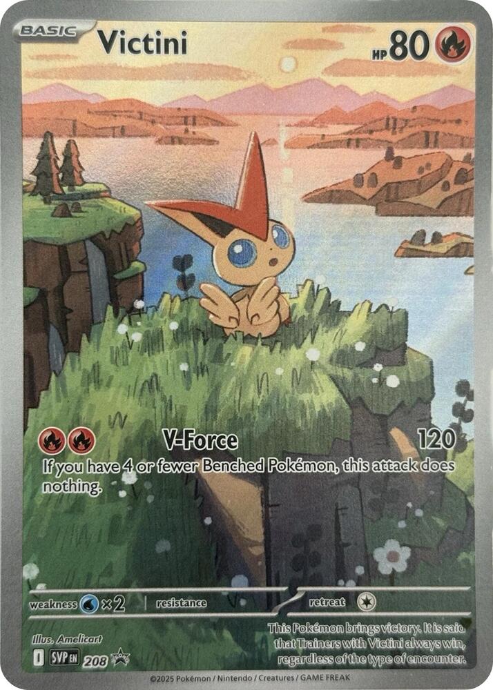 Victini 208 (SV: Scarlet & Violet Promo Cards) - Holofoil