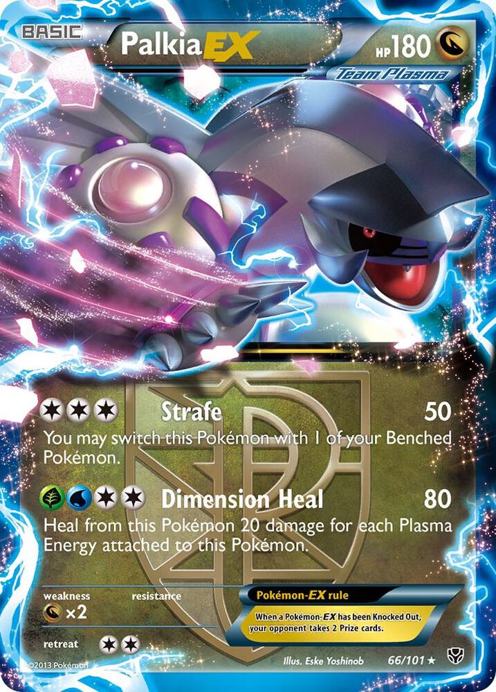 Palkia EX Team Plasma 66/101 (Plasma Blast) - Holofoil
