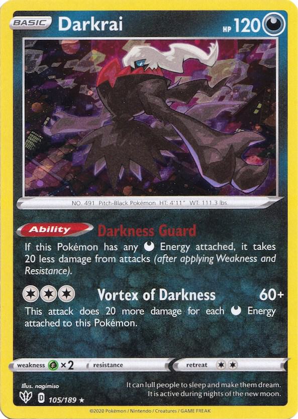 Darkrai 105/189 (Miscellaneous Cards & Products) - Cosmo Holofoil