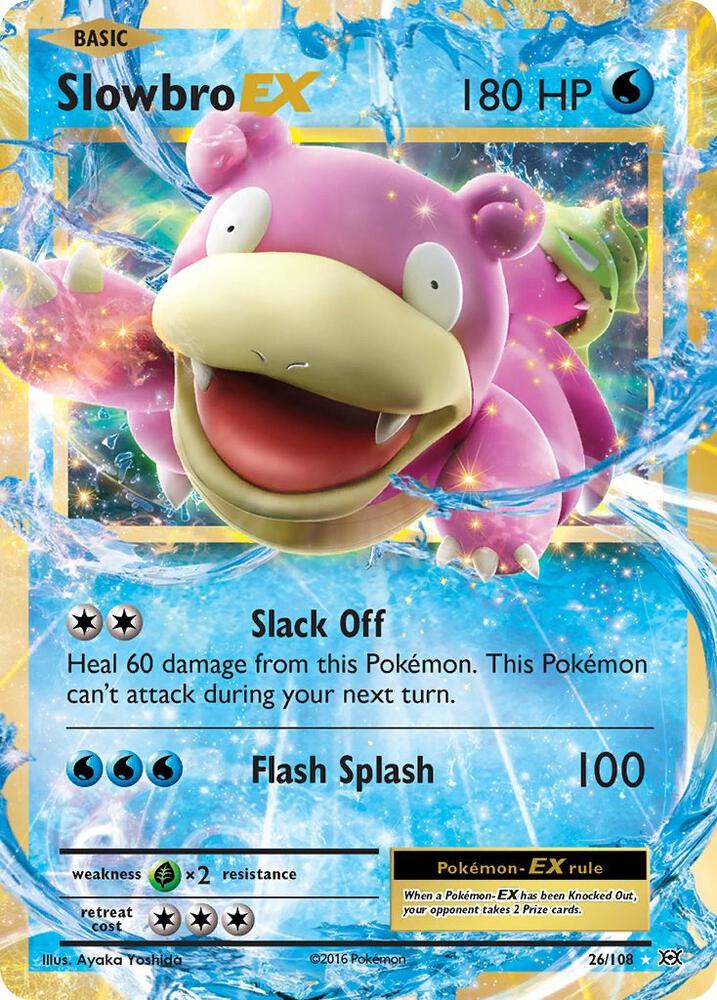 Slowbro EX 26/108 (XY - Evolutions) - Holofoil