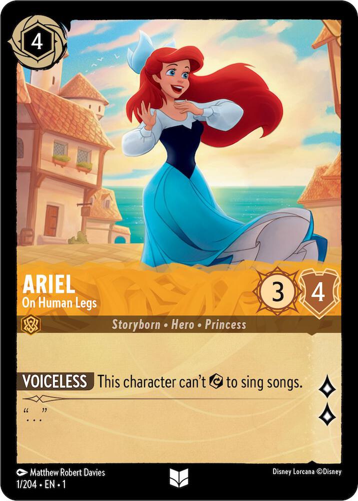 Ariel, On Human Legs 1/204 (The First Chapter)