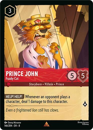 Prince John, Fraidy Cat 146/204 (Reign of Jafar)