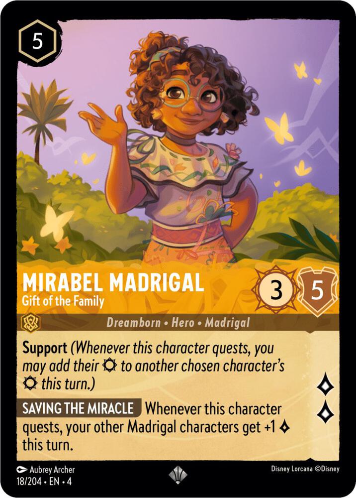 Mirabel Madrigal, Gift of the Family 18/204 (Ursula's Return)
