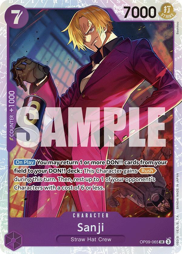 Sanji OP09-065 (Emperors in the New World) - Foil