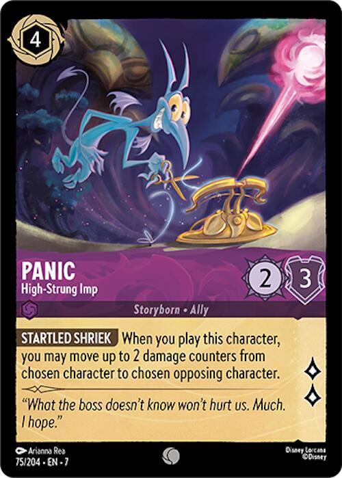 Panic, High-Strung Imp 75/204 (Archazia's Island) - Cold Foil