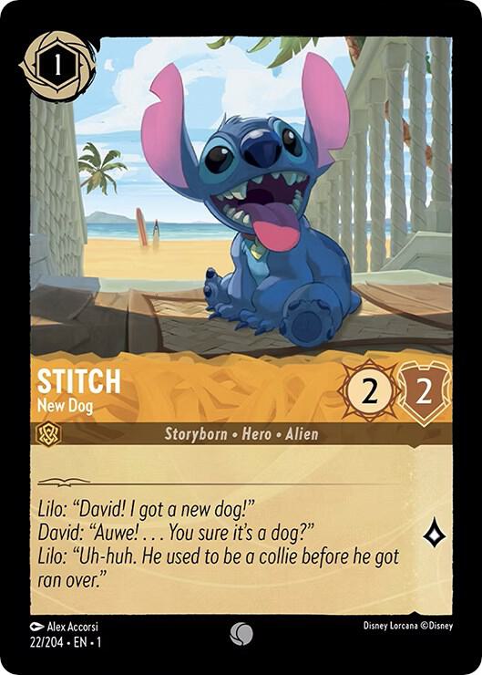 Stitch, New Dog 22/204 (The First Chapter)