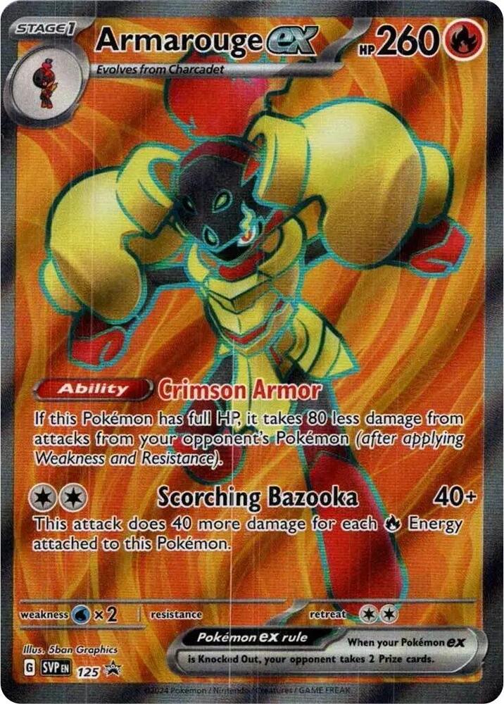 Armarouge ex 125 (SV: Scarlet & Violet Promo Cards) - Holofoil