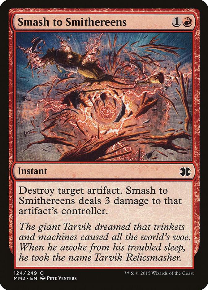 Smash to Smithereens 124/249 (Modern Masters 2015)